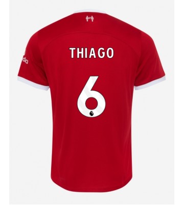 Liverpool Thiago Alcantara #6 Hjemmebanetrøje 2023-24 Kort ærmer